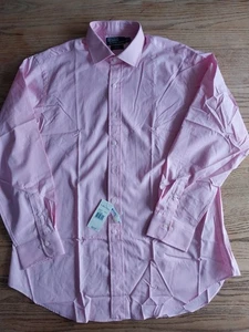 NWT Polo Ralph Lauren Pink Classic Regent Fit Dress Shirtmens Sz XXL 17-34/35 - Picture 1 of 6