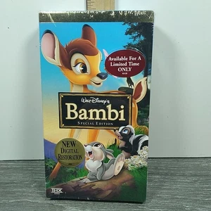 Walt Disney's Bambi (VHS, 2005) Platinum Edition Factory Sealed w/ Watermark - Picture 1 of 6