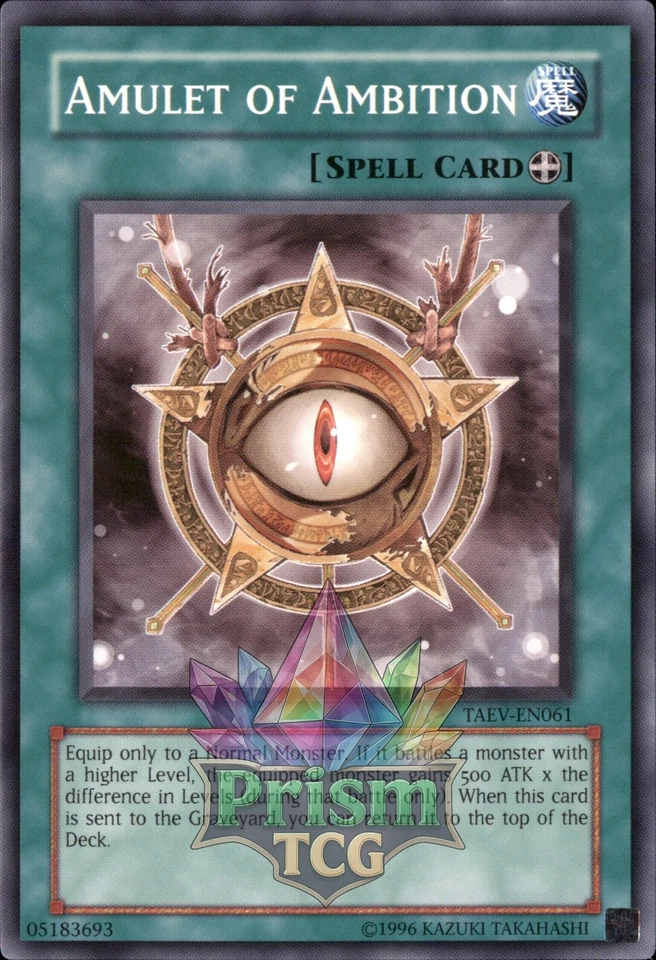 Amulet of Ambition TAEV-EN061 Yugioh - Image 1 of 1