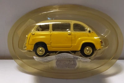 HACHETTE - NOREV  1:43 AUTO DIE CAST FIAT  MULTIPLA GIALLO E BIANCO RM FIAT 1 - Immagine 1 di 2