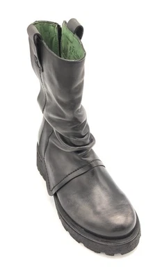 Felmini D921 Ankle Boot Black Leather Zipper Heel T 5,5cm - Image 1 of 4