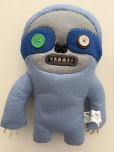 Peluche azul perezoso enfermizo monstruo feo divertido fuggler 12 pulgadas - Imagen 1 de 4