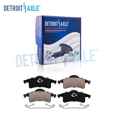 Pastillas de freno traseras de cerámica para Jeep Grand Cherokee 1999 2000 2001 2002 2003 2004 Foto 1 de 4
