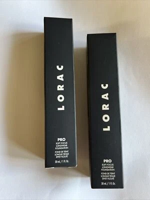 2 Pack- LORAC Cosmetics Pro Soft Focus Longwear Foundation- 25 Deep- 1 Fl. Oz. - Image 1 of 3