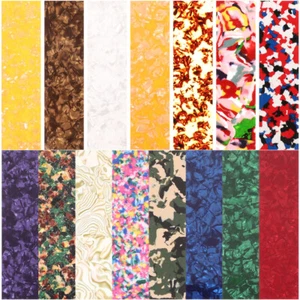 15pcs DIY Guitar Pick Punch Sheets Musicians Celluloid Guitar Pick Strips UK - Picture 1 of 12
