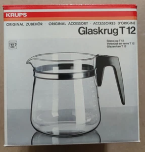 Krups Glaskrug T12 Original Zubehör Kaffeautomaten 0380-42 - Bild 1 von 5