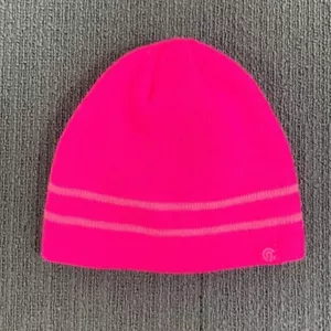 C9 by Champion Beanie Cap Skullcap Hat Girls Toddler Size 12M-24M Hot Pink - Picture 1 of 10