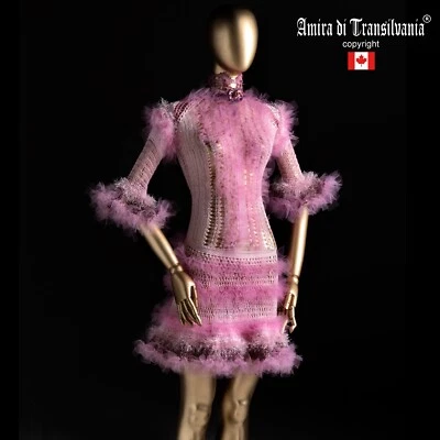 Vestido Mujer Elegante Ropa Crochet Encaje Tul Lujo Moda Marca Fiesta Sexy Foto 1 de 4