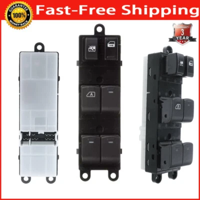 Interruptor principal de ventana eléctrica de 4,0 L para Nissan Xterra Frontier 2005-2006 25401EA003 Foto 1 de 4