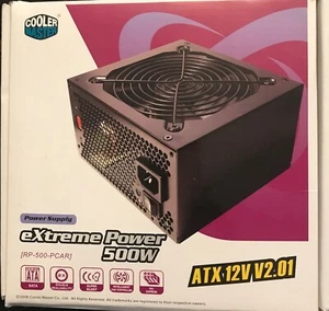 Cooler Master Extreme Power Supply 500W w/ Intelligent Fan Speed Control - Picture 1 of 2