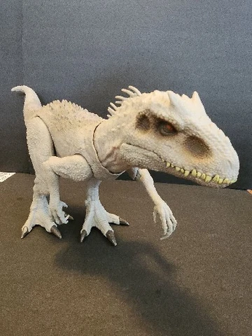 2019 Indominus Rex Jurassic World Park Mattel 23" NON WORKING See Pics/Desc Cover