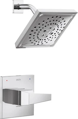 Delta T14243-PR Trillian Monitor 14 Series Chrome Shower Head & Trim H2Okinetic - Image 1 of 4