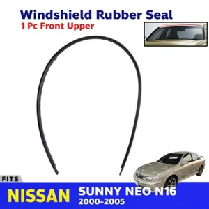 Front Windscreen Rubber Seal Weatherstrip Fits Nissan Sunny Neo N16 4D 2000-05 - Picture 1 of 6