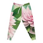 Joli pantalon de sport floral joggeurs/runaround rose/vert, pantalon de sport XS-3X
