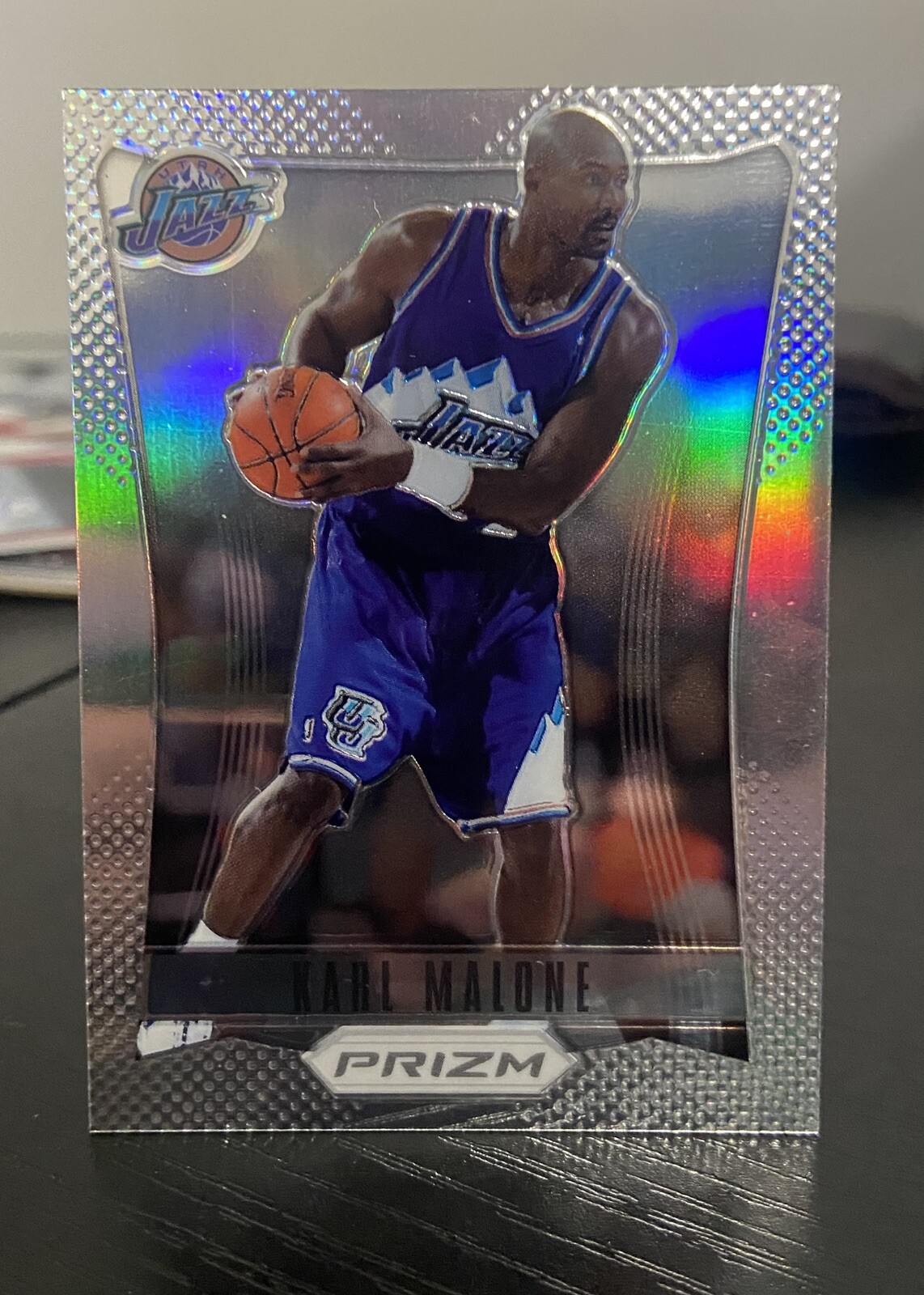 2012-13 Panini Prizm KARL MALONE SILVER SP Prizm 1st Year Utah Jazz #168