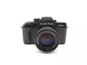 Fotocamera reflex reflex Contax 167MT Carl Zeiss Planar 1,4/50 mm T* obiettivo - Foto 1 di 13