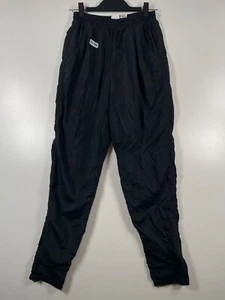 Vtg Nike Kids Boys Track Pants Active Ankle Zip Waterproof Black Sz Small 6-8 - Picture 1 of 16