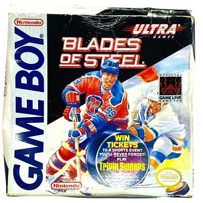Blades of Steel - Nintendo Game Boy, 1991 CIB Hockey Sports Vintage Game - Image 1 of 4