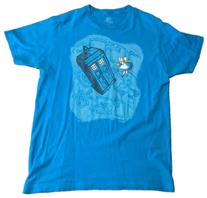 Doctor Who Meets Disney Princess Alice in Wonderland Teefury T Shirt Size Large - Picture 1 of 5