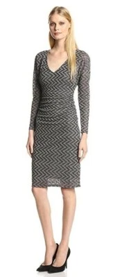 Vestido Vaina Plenty by Tracy Reese 141997 Mujer Geo Gauzy Jersey Talla Pequeña Foto 1 de 2