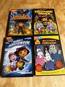 Nick Jr Dora Diego Max And RubyHalloween DVD Collection Set Of 4 DVDs - Picture 1 of 10