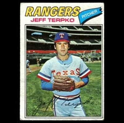 1977 Topps - Jeff Terpko #137 (RC) Texas Rangers ⚾ Baseball Card - Image 1 of 3