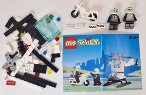 Lego 6664 Chopper Cops Police Complete with Instructions OBA - Picture 1 of 5