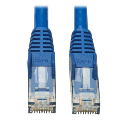 Tripp Lite 50FT RJ45 Male to RJ45 Male Cat6 UTP Patch Snagless Cable - Blue - Image 1 of 4
