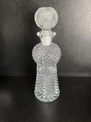 Ancienne bouteille à whisky en verre  - Photo 1/4