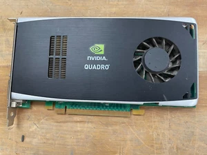 Nvidia Quadro FX 1800 1024MB GDDR3 PCIe Video Graphics Card 03 TESTED WORKS - Picture 1 of 2