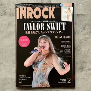 INROCK Feb 2025 cover- Taylor Swift  Japanese Music magazine Japan - Picture 1 of 7