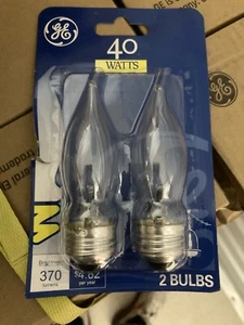 GE 40 Watt A15 Light bulbs- Box Of 6 2 Packs - Picture 1 of 1