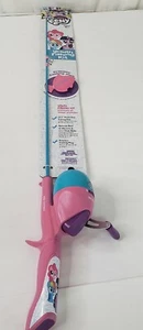 Hasbro Kid Casters My Little Pony Fishing Kit 29.5" Pole Spin Reel 6lb. Line New - Picture 1 of 11
