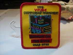 Parche de bolos Quad Cities Illinois 1998 campeonato WIBC - Imagen 1 de 2