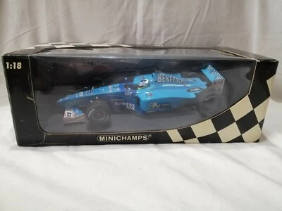 Certificado de autenticidad firmado Minichamps Benetton Showcar 2001 1:18 Giancarlo Fisichella nuevo sin usar Foto 1 de 4