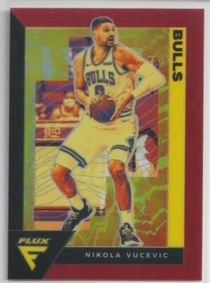 2020-21 Panini Flux Nikola Vucevic Red Prizm #25 - Image 1 of 2