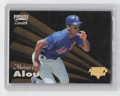 1996 Zenith #79 Moises Alou Artist's Proofs - Image 1 of 2