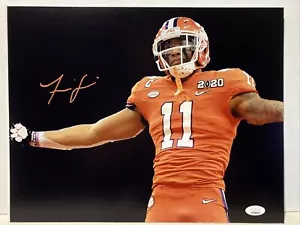 Isaiah Simmons Signed Clemson Tigers 11x14 Photo JSA - Picture 1 of 5