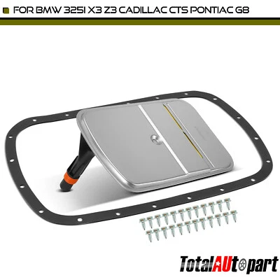 Filtro de aceite de transmisión automática con pernos de junta para BMW 325xi 328i Cadillac Foto 1 de 4