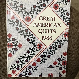 Great American Quilts 1988 Hardcover Quilting Pattern Book by Sandra L. O'Brien - Picture 1 of 6