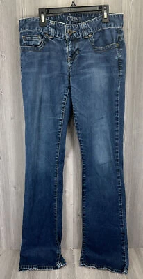 Guess Los Angeles Jeans Daredevil Boot Women’s Size 28X32.5 Blue Denim - Image 1 of 4