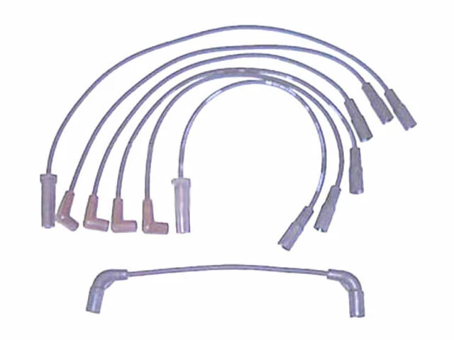 Denso 7mm Spark Plug Wire Set fits GMC P3500 1999 4.3L V6 VIN: W 14XKTK - Image 1 of 1