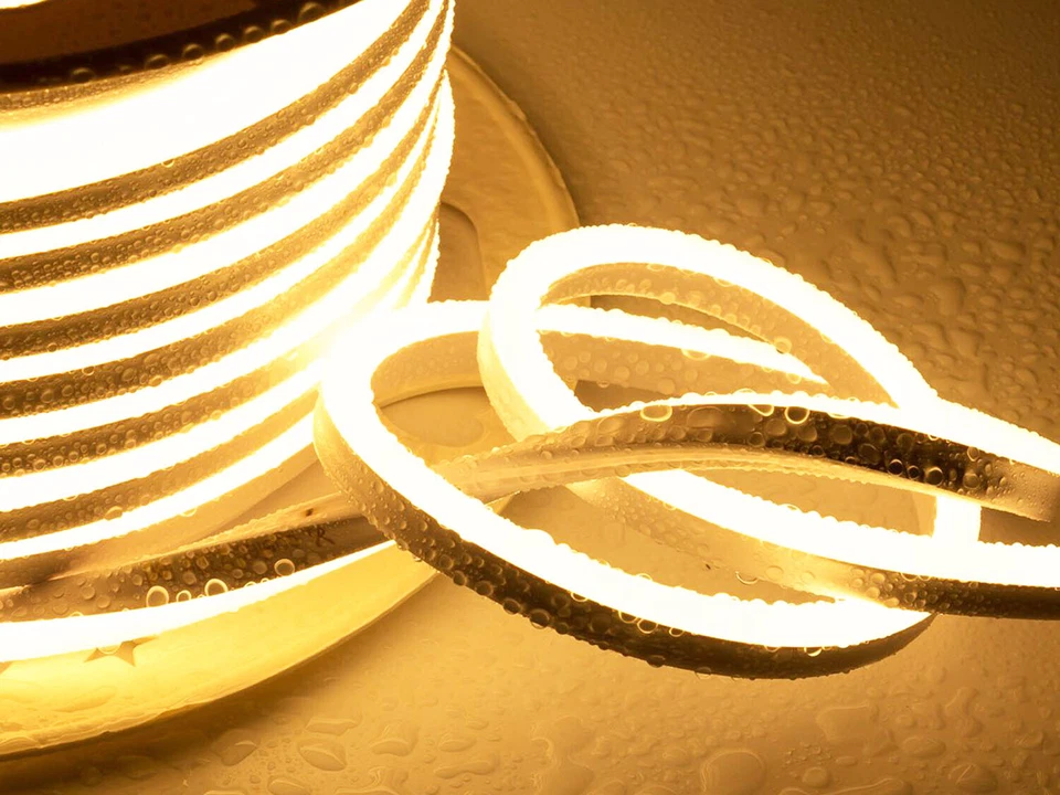 Neon LED Strips Streifen Lichtschauch lichtband  1-50m 230V wasserfest IP65 - Bild 1 von 4