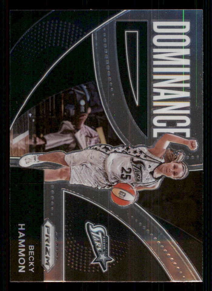 2022 Panini Prizm WNBA Dominance #11 Becky Hammon - Image 1 of 2