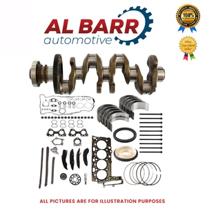 CRANKSHAFT / GEAR + ENGINE REBUILD KIT F0R N47 BMW N47D20 2.0 DIESEL ENGINE NEW - Picture 1 of 6