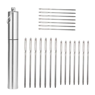 Multi-size Sewing Stainless Hand Sewing Tool Big Eye Rust-proof - Image 1 of 4