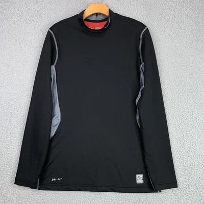 Camisa de Combate Nike Pro Para Hombres Grande Negra Gris Hipercálida Dri-FIT Ajustada Atlética Foto 1 de 4