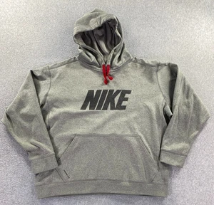 Nike Therma Fit Hoodie Herren XL Pullover Sweatshirt Sport Grafik Logo Preppy - Bild 1 von 12