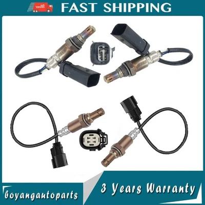Sensor de oxígeno aguas arriba + abajo 4 piezas para Lincoln MKX 3,7 L Ford Edge Explorer CX-9 Foto 1 de 4