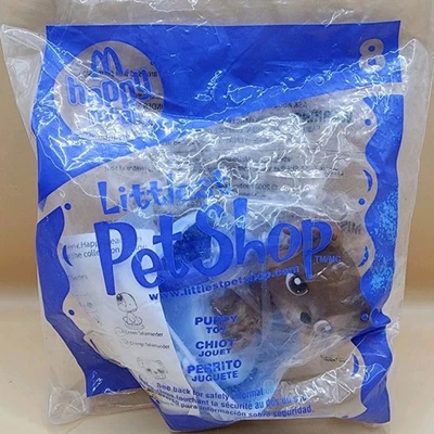 2006 Littlest Pet Shop McDonald's Happy Meal #8 Puppy -Sealed LPS - Image 1 of 3